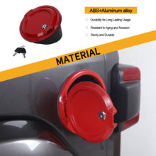 For 2018+ Jeep Wrangler JL Door Fuel Tank Gas Cap Cover With Lock Cover Trim RT-TCZ