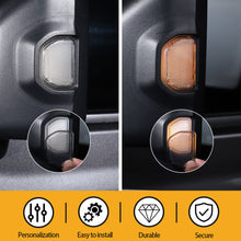 For 2018+ Jeep Wrangler JL Exterior Side Door Rearview Mirror Turn Signal Light Cover, Smoked Black RT-TCZ