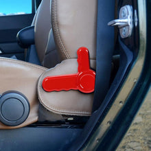 For 2007-2017 Jeep Wrangler JK Seat Backrest Adjustment Handle Trim RT-TCZ