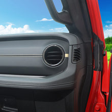 For 2024+ Jeep Wrangler JL & Gladiator JT Instrument Panel Air Conditioning Vent Trim Ring 2PCS Style A RT-TCZ