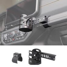 For 2024+ Jeep Wrangler JL & Gladiator JT Co-pilot Handlebar Water Cup Holder Mount Bracker RT-TCZ
