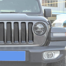 For 2018-2023 Jeep JL Front Grille Grill Insert Ring Trim Decor Ring Cover RT-TCZ