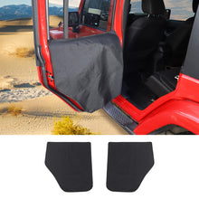 For 07+ Jeep Wrangler JK JL JT /14+ Cherokee /16+Renegade/11-20 Grand Cherokee/17+ Compass Pet Dog Scuff Cover Mat Car Door Guard Catch Catcher RT-TCZ