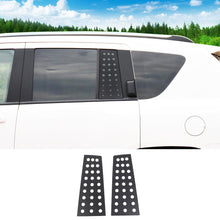 For 2007-2016 Jeep Compass Black Rear Small Window Glass Plate Panel Cover RT-TCZ