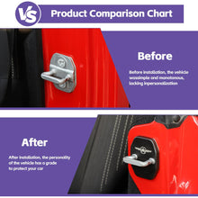 For 2007-2017 Jeep Wrangler JK JKU Door Lock Cover Trim Protective Star Wing RT-TCZ