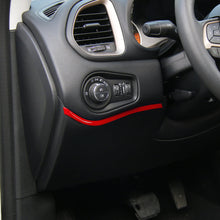 For 2015-2017 Jeep Renegade Dashboard Strip Trim Center Control Decor Cover RT-TCZ