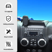 For 2012-2017 Jeep Wrangler JK Dash Phone Holder Storage Box Bracket RT-TCZ