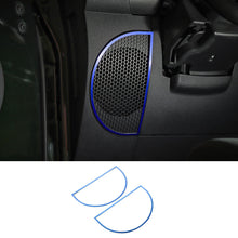 For 2007-2010 Jeep Wrangler JK Dashboard Lower Speaker Cover Trim Decor RT-TCZ