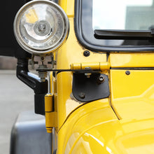 For 1997+ Jeep Wrangler TJ JK Front LED Light A-Pillar Mount Brackets Kits Metal RT-TCZ