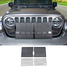 For 2018+ Jeep Wrangler JL JLU & Gladiator JT Iron Front Grille Insect Nets Mesh Cover RT-TCZ
