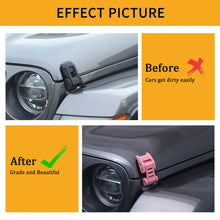For 2007+ Jeep Wrangler JK JL & Gladiator JT Stainless Steel Hood Latches Hood Lock Catch Kit RT-TCZ