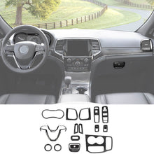 For 2016-2021 Jeep Grand Cherokee 17PCS Interior Full Set Kit Trim Cover Decor RT-TCZ