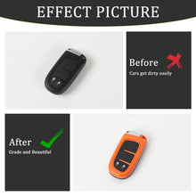For 2014+ Jeep Cherokee Car Key Fob Case Protect Cover Trim Shell RT-TCZ