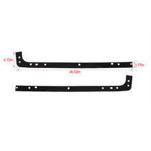 For 2018+ Jeep Wrangler JLU 4Door Black Car Roof Mounting Hole Pad Cover RT-TCZ