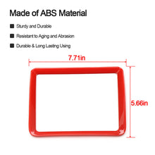 For 2014-2018 Jeep Cherokee Interior Navigation GPS Touch Screen Panel Frame Trim RT-TCZ