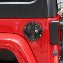 For 2007-2017 Jeep Wrangler JK JKU Fuel Tank Gas Cap Cover Trim RT-TCZ