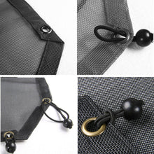 For 2018+ Jeep Wrangler JL JLU Front Roof Mesh Sunshade Protect Half Top Cover Mesh Bikini Black RT-TCZ