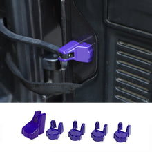 For 2018+ Jeep Wrangler JL JLU 5PCS Door Limited Stopper Protective Cover Trim RT-TCZ