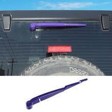 For 2007-2017 Jeep Wrangler JK JKU Rear Rain Windscreen Window Wiper Cover Trim RT-TCZ