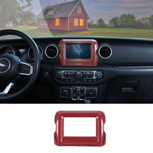 For 2018-2023 Jeep Wrangler JL & Gladiator JT GPS Navigation Panel Cover Trim RT-TCZ