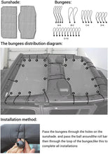 For 2018+ Jeep Wrangler JLU Unlimited 4 Door Mesh Sunshade Provides UV Sun Protection Exterior Accessories Front & Rear RT-TCZ