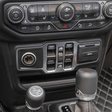 For 2018+ Jeep Wrangler JL JT Window Lift Switch Button Cover Trim RT-TCZ