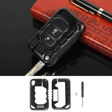 For 2018+ Jeep Wrangler JL & Gladiator JT Aluminum Alloy Key Case Cover Shell Protector RT-TCZ