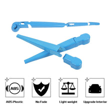 For 2007-2017 Jeep Wrangler JK Front & Rear Window Windshield Wiper Decor Cover Trim RT-TCZ