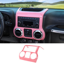 For 2011-2017 Jeep Wrangler JK JKU Center Console Dashboard Control Panel Cover Trim RT-TCZ