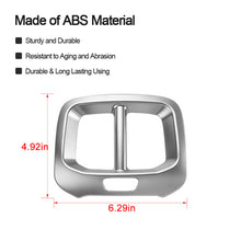 For 2014-2018 Jeep Cherokee Rear Seat Air Vent Outlet Cover Trim Frame Silver RT-TCZ