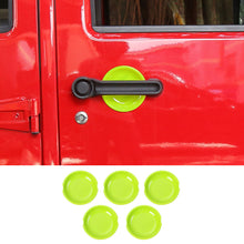 For 2007-2017 Jeep Wrangler JK JKU Door Handle Bowl Cover Trim RT-TCZ