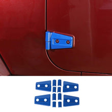 For 2007-2018 Jeep Wrangler JK JKU Door Hinge Covers Protector Trim Kit,4pcs RT-TCZ
