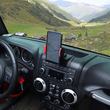 For 2012-2017 Jeep Wrangler JK Cell Phone Holder Mount Bracket Dashboard Windshield RT-TCZ