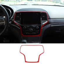 For 2014-2020 Jeep Grand Cherokee Central Control Navigation Frame Cover Trim RT-TCZ