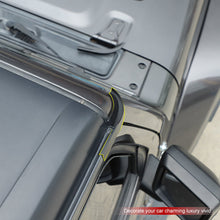 For 2018+ Jeep Wrangler JL JLU & Gladiator JT Hardtop Rain Diverter Extension Drip Rail RT-TCZ