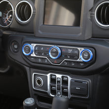 For 2018+ Jeep Wrangler JL JLU & Gladiator JT Air Conditioner Switch Knob Cover Trim Style A RT-TCZ