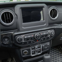 For 2018-2023 Jeep Wrangler JL JLU & Gladiator JT  Air Conditioning Switch Panel Cover Trim RT-TCZ