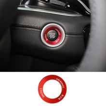 For Jeep Cherokee 14+ /Grand Cherokee 14-20 Engine Start Stop Button Ring & Cap Cover Trim RT-TCZ