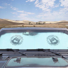 For 2018+ Jeep Wrangler JL & Gladiator JT Windshield Sunshade Cover Sun Visor Cover RT-TCZ