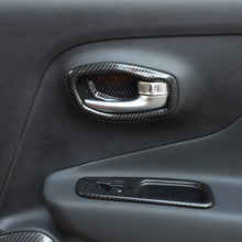 For 2016+ Jeep Renegade Interior Door Handle Trim Bowl Cover Decor RT-TCZ