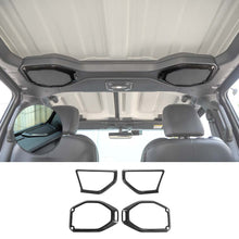 For 2018-2023 Jeep Wrangler JL JLU & Gladiator JT Roof Speaker & A-Pillar Speaker Cover Trim RT-TCZ