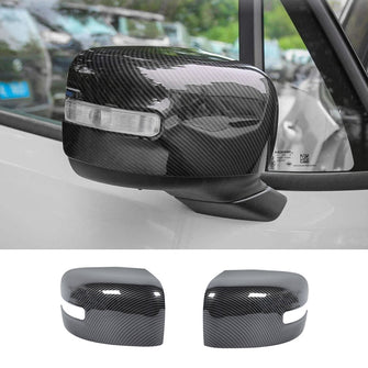 RT-TCZ Exterior Rear-View Mirror Cover Rear-Version Mirror ABS Trim Frame Bezel Decor for Jeep Renegade 2015-2021
