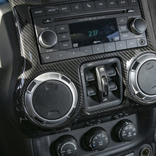 For 2011-2017 Jeep Wrangler JK JKU Center Console Dashboard Control Panel Cover Trim RT-TCZ