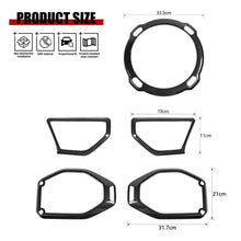 For 2018-2023 Jeep Wrangler JL Rubicon A-pillar &Roof &Trunk Speaker Cover Trim RT-TCZ