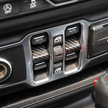 For 2018+ Jeep Wrangler JL JT Window Lift Switch Button Cover Trim RT-TCZ