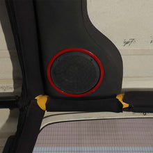 For 1997-2006 Jeep Wrangler TJ Interior Roof Speaker Horn Ring Cover Trim ABS RT-TCZ