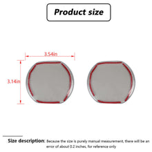 For 2018-2022 Jeep Wrangler JL Front Fog Lamp Light Trim Cover Decor Blackened(not fit for 2022 JL Sahara unlimited 4xe) RT-TCZ