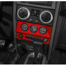 For 2007-2010 Jeep Wrangler JK JKU Control Console Dashboard Panel Cover Trim RT-TCZ