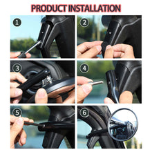 For 2018-2023 Jeep Wrangler JL & Gladiator JT A-Pillar Grab Handle Rear View Mirrors RT-TCZ