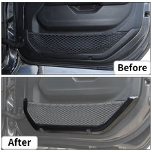 For 2018+ Jeep Wrangler JLU & Gladiator JT 4 Doors 4PCS Interior Door Net Pocket Decoration Cover Trim Bezel RT-TCZ